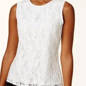 Kasper lace shell XL